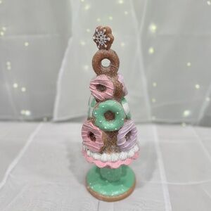 Pastel Gingerbread doughnut Christmas Tree- NEW